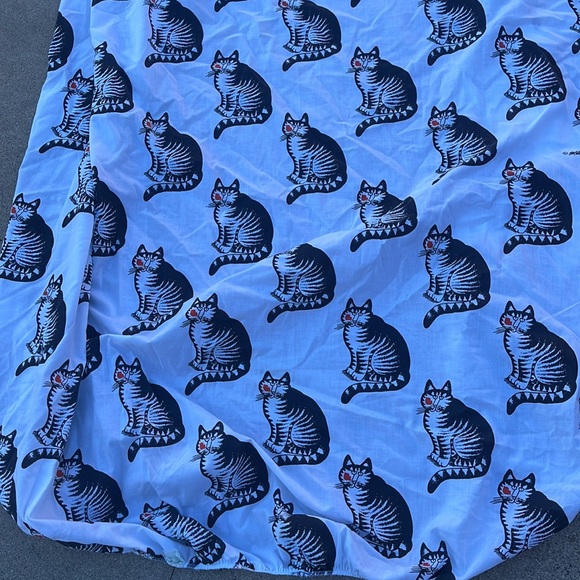 Vintage MARLBOROUGH Muslim Twin Fitted Kitty Cat Kisses pattern sheet - Picture 4 of 6